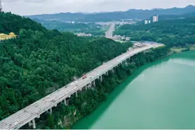 市州观察 | 城市外环线重要节点工程即将建成 南部县交通骨架加快成型图片