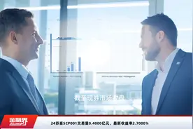 24苏豪SCP001交易量0.4000亿元，最新收益率2.7000%视频封面