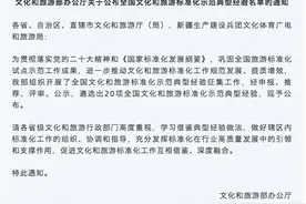 广东唯一！广之旅全流程服务标准化体系入选全国文化和旅游标准化……图片
