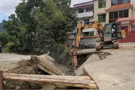 战汛情 勇担当 湘科集团全力以赴助力横坵村灾后重建图片