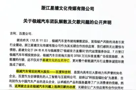 垫资3700万的极越供应商发声：相关款项包含极越汽车官方直播间及夏一平个人账号投流费用图片