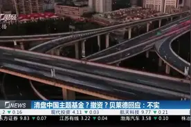 清盘中国主题基金？撤资？贝莱德回应：不实视频封面