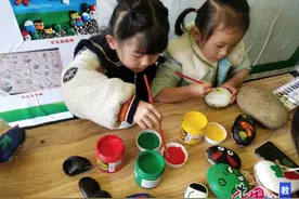 宜宾江安桐梓幼儿园：奇思妙想，“石”在有趣图片
