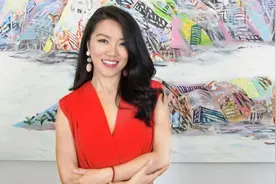 对话作品成为美国城市地标的汕头籍艺术家：剪纸融入广东元素图片