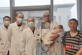 从曲靖到武汉，跨越千里的生命守护！双胞胎早产儿大双在武汉同济医院重获新生图片