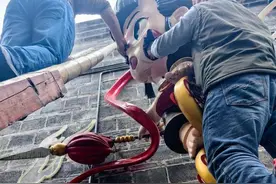 宜宾冠英古街哪吒雕塑满脸污渍？当地：已拆除或清洗，计划上新图片