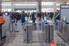 今年春运，沪宁沿江高铁发送旅客120万人次图片