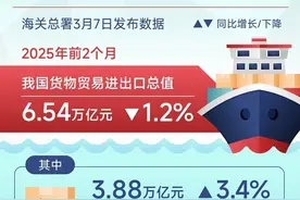 前两个月我国货物贸易进出口总值6.54万亿元 出口规模创历史同期新高图片