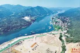 金塘冲水库枢纽工程有序推进图片