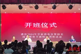 澧县举办学前教育管理干部暨骨干教师培训图片