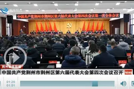 中国共产党荆州市荆州区第六届代表大会第四次会议召开图片