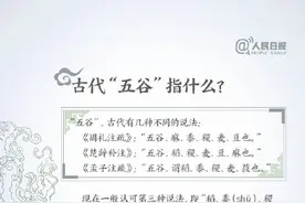 你分得清田间的作物吗？古代的“五谷”指的都是啥？图片
