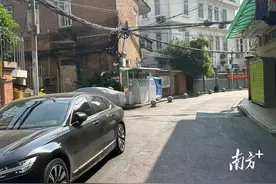广州越秀区东皋大道为防违停放上石礅，居民建议管理更精细化图片
