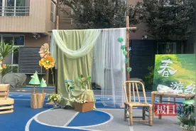 探春趣、绘春日、展春时，幼儿园师生共赴春日烂漫图片