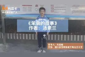 书香卡·小小阅读推广人｜肖思聪推荐《笨狼的故事》图片