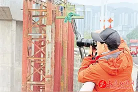 七里沟立交主线跨安康大道钢箱梁启动施工图片