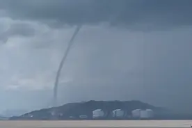 温州出现“龙吸水”奇观！近10年来唯一一次！图片