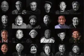 AI还原南京大屠杀幸存者童年图片