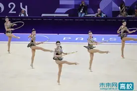 高光时刻成都体育学院荣耀，竞体之花绽放巴黎图片