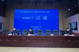 庐江县城南小学开展寒假家庭教育指导讲座图片