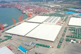 吞吐量再创新高！上半年青岛港纸浆进口量稳居全国沿海港口首位图片