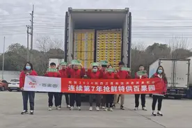 新西兰佳沛奇异果首艘包船抵达上海码头，百果园把握首发“鲜”机图片