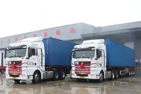 开着“鲁Q”货车去欧洲，临沂至莫斯科TIR国际公路运输线路首次发车图片