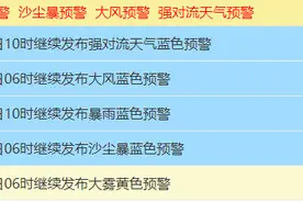 中央气象台同时发布5个预警！涉及湖南等地图片