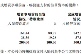 月内多家非银支付机构官宣增资，支付行业迎来“增资潮”？图片