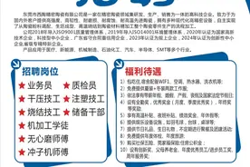 月薪过万！五险一金！黄江一大波好工作等你来挑！图片