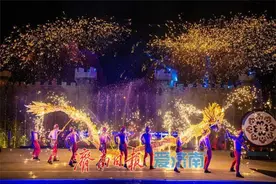 济南融创乐园“金舞银蛇过大年”新春盛宴精彩纷呈图片