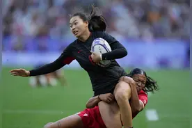 巴黎奥运会丨女子七人制橄榄球：中国队不敌加拿大队(3)图片