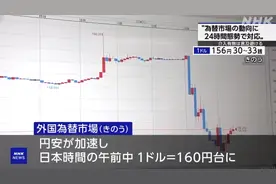 日元汇率一度跌破160，日本回应干预外汇！东京一牛排店面临倒闭，有消费者只能买打折商品图片