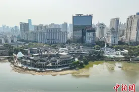 广西南宁：民歌湖升级改造接近尾声 呈现多彩民族风情图片