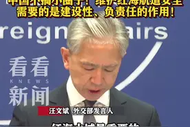中国为何没联合谴责胡塞武装？外交部回应图片