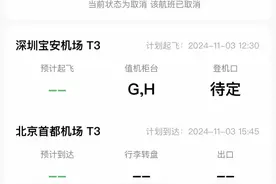 深航飞北京航班起飞后因故障返航，网友：现场乱作一团！图片