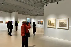 从塞纳河到苏州河，在油画中捕捉巴黎与上海的城市印记图片