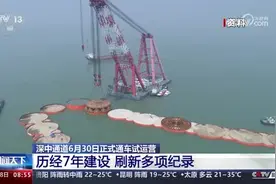 100秒回顾深中通道7年建设关键节点 “从无到有”刷新多项纪录图片