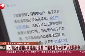 下月起开通国际及港澳台漫游 中国电信部分用户须更换新卡图片