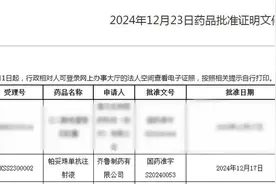 帕妥珠单抗注射液（安赛珠®）获批上市，齐鲁“曲帕双剑”合璧图片