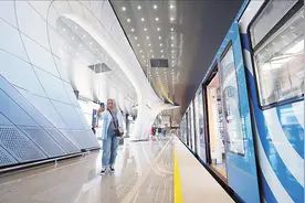 莫斯科新建地铁站打破多项传统图片