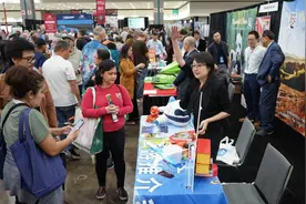 洛杉矶旅游展闭幕　中国展台人气高图片