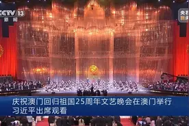 庆祝澳门回归祖国25周年文艺晚会在澳门举行 习近平出席观看图片