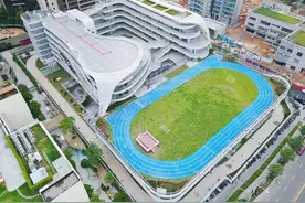 中建海峡华南分公司承建深圳市龙华区实验学校至美校区揭牌迎新生图片