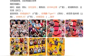 2025年CBA全明星周末全阵容名单公布图片