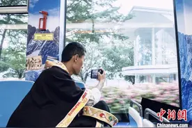 在广州“最美”7.7公里的电车上邂逅“醉美”林芝图片