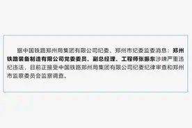 涉嫌严重违纪违法！郑州铁路装备制造有限公司党委委员、副总经理、工程师张振东被查图片