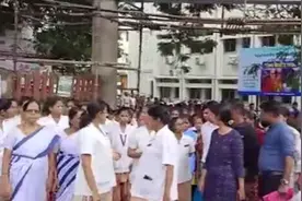 印度再次发生医护学生遭性侵事件 引民众抗议图片