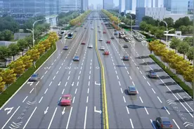 工业南路8月16日开始综合改造，工期210天图片