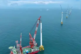全国首个！批量化应用16兆瓦海上风电机组在闽全容量并网图片